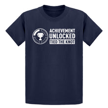Youth Achievement Unlocked Tied the Knot Kids T-shirt