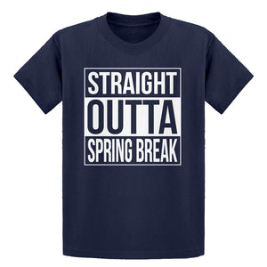 Youth Straight Outta Spring Break Kids T-shirt
