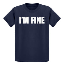 Youth I'm Fine Kids T-shirt