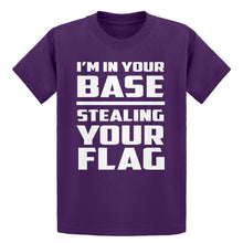 Youth I'm In Your Base Stealing Your Flag Kids T-shirt