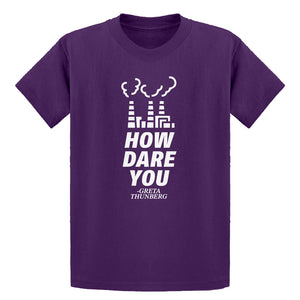 Youth HOW DARE YOU Kids T-shirt