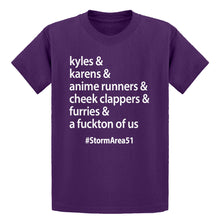Youth Storm Area 51 Runner Kids T-shirt