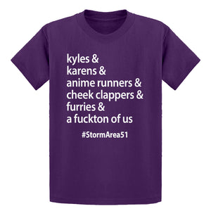 Youth Storm Area 51 Runner Kids T-shirt