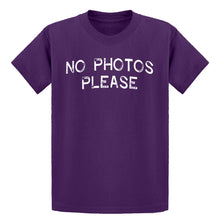 Youth No Photos Please Kids T-shirt
