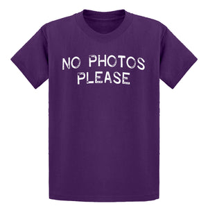 Youth No Photos Please Kids T-shirt
