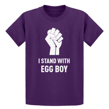 Youth I Stand with Egg Boy Kids T-shirt