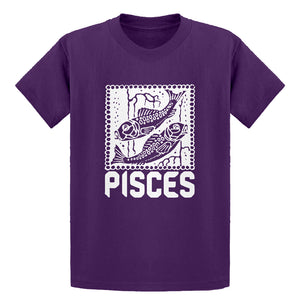 Youth Pisces Zodiac Astrology Kids T-shirt