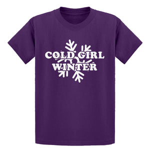Youth Cold Girl Winter Kids T-shirt