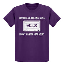 Youth Opinions are like Mixtapes Kids T-shirt