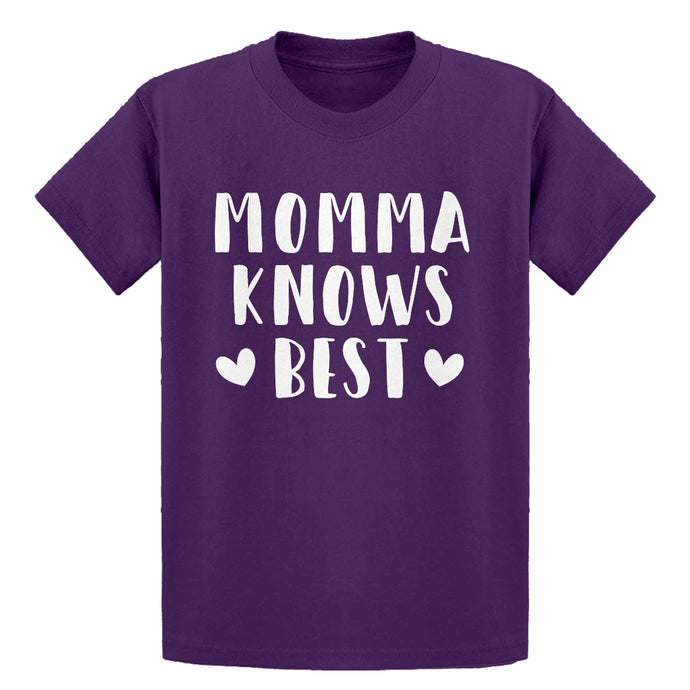Youth Momma Knows Best Kids T-shirt