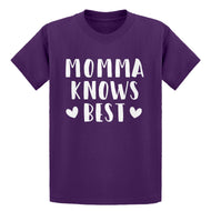 Youth Momma Knows Best Kids T-shirt