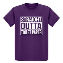 Youth Straight Outta Toilet Paper Kids T-shirt