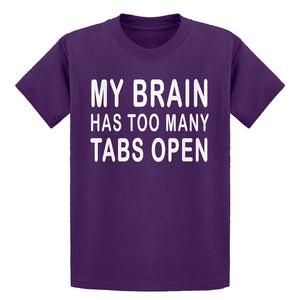 Youth Too Many Tabs Open Kids T-shirt