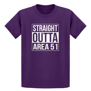 Youth Straight Outta Area 51 Kids T-shirt