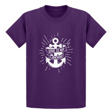 Youth Love is my Anchor Kids T-shirt