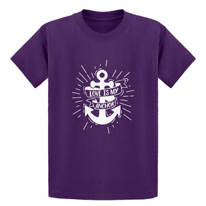 Youth Love is my Anchor Kids T-shirt