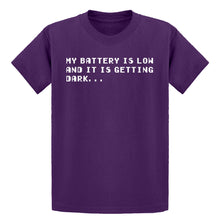 Youth Its Getting Dark Kids T-shirt