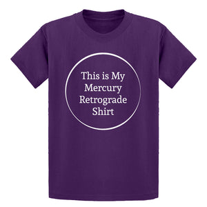 Youth This is my Mercury Retrograde Shirt Kids T-shirt