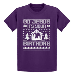 Youth Go Jesus Its Your Birthday Kids T-shirt