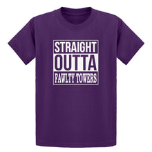 Youth Straight Outta Fawlty Towers Kids T-shirt