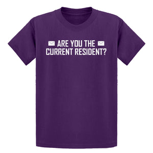 Youth Are you the Current Resident? Kids T-shirt