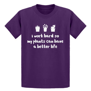 Youth So My Plants can have a Better Life Kids T-shirt
