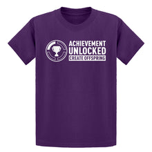 Youth Achievement Unlocked Create Offspring Kids T-shirt
