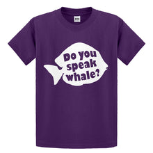 Youth Do You Speak Whale Kids T-shirt