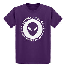 Youth Storming Area 51 Kids T-shirt