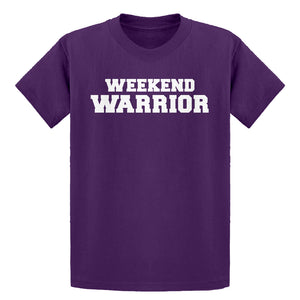 Youth Weekend Warrior Kids T-shirt