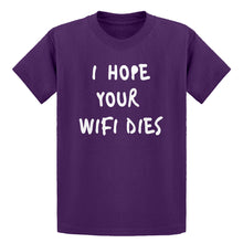 Youth I Hope Your Wifi Dies Kids T-shirt