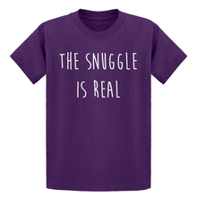 Youth The Snuggle is Real Kids T-shirt