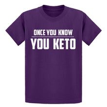 Youth Once You Know, You Keto Kids T-shirt