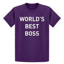 Youth World's Best Boss Kids T-shirt