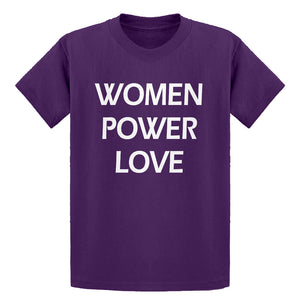 Youth Women Power Love  Kids T-shirt