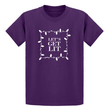 Youth Lets Get Lit Kids T-shirt