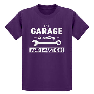 Youth The Garage is Calling Kids T-shirt