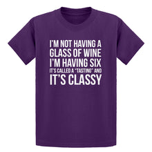 Youth Its Called a Tasting and It's Classy Kids T-shirt