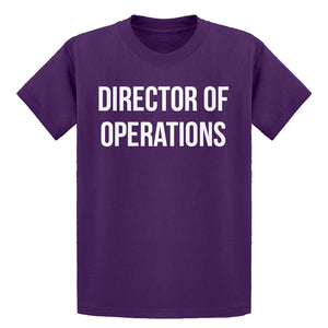 Youth Director of Operations Kids T-shirt
