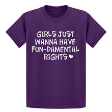 Youth Girls Wanna Have Fundamental Rights Kids T-shirt