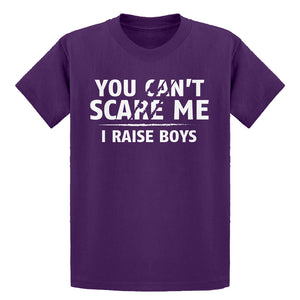 Youth You Can't Scare Me I Raise Boys Kids T-shirt