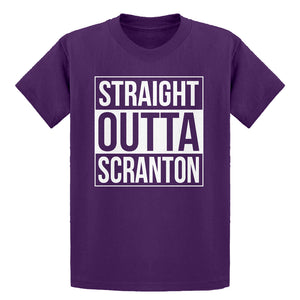Youth Straight Outta Scranton Kids T-shirt