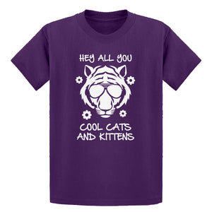 Youth Hey all you Cool Cats and Kittens Kids T-shirt