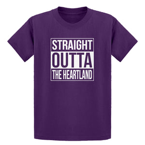 Youth Straight Outta the Heartland Kids T-shirt