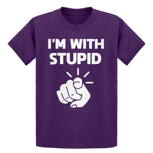 Youth I'm With Stupid You Kids T-shirt