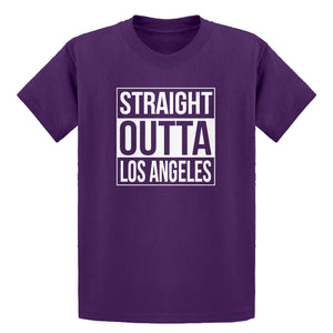 Youth Straight Outta Los Angeles Kids T-shirt