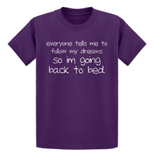 Youth Back to Bed Kids T-shirt