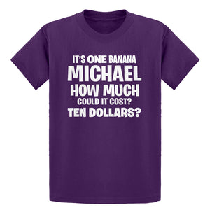 Youth Its ONE BANANA Michael Kids T-shirt