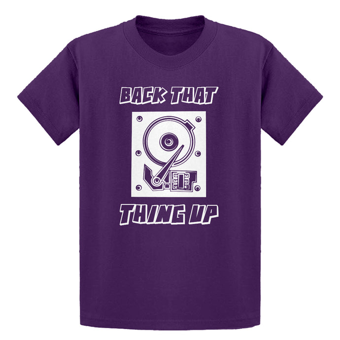 Youth Back that Thing Up Kids T-shirt