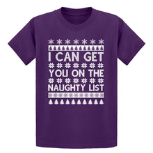 Youth I can get you on the Naughty List Kids T-shirt